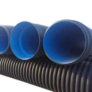 China Factory HDPE Double Wall Bellows Corrugated Plastic Drainage Pipe