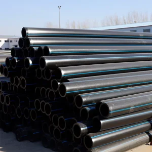 China Factory High Density HDPE PE100 Large Diameter Polyethylene HDPE Pipe Water Supply Plastic Tubes