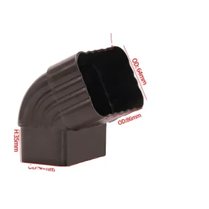 China Factory PVC Rain Gutter Building Roofing Rainwater Drainage System PVC Gutter Water Collector and Downpipe