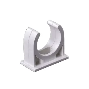 China Factory Plastic Electrical Pipe Fitting Pvc U Conduit Clip Electric Cable Clips