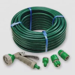 China Factory Plastic PVC Anti Kink Garden Hose ID 10-25mm Flexible Abrasion Resistant High Pressure Hose for Garden Irrigation