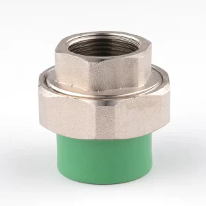 China Factory Upvc Ppr Female Union Nipple Joint for Water Supply and Drain Pipe Fitting
