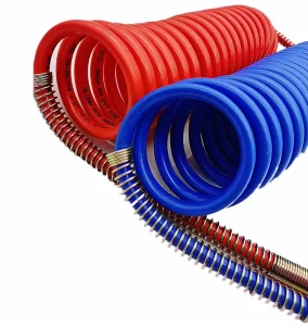 China Fangjie Factory Price Air Brake Hose for Truck Red & Blue of Truck Parts Truck Connection element