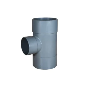 China High Quality 2inch to 4inch CPVC Fitting Pipe Various Size DN50 to DN100 Plastic CPVC Reducing Tee Fitting