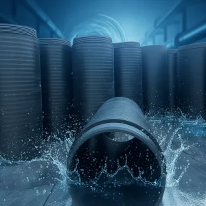 China Lightweight HDPE Reinforced Wound Top Pull Pipes for Drainage Irrigation Water Conveyance Custom Made