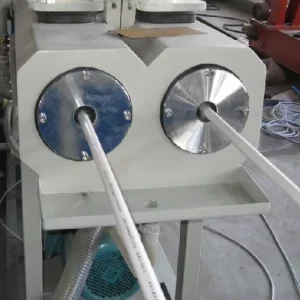 China Made Fully Automatic Twin Screw PVC Pipe Extruder Machine 20 63mm Electric Conduit Production Line with Motor & Pump