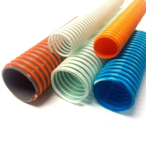 China Manufacturer Corrugated Flexible Plastic Reinforced PVC Helix Suction Discharge Spiral Tube Pipe