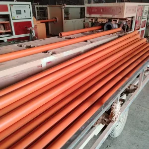 China Plumbing Pipe Manufacturer Orange CPVC Pipe Fittings Tuberia Tubo PVC Fittings CPVC Fire Sprinkler CPVC Cable Pipe Price