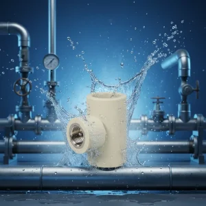 China SHEN SU Lightweight PPR Environmental Protection Water Supply Pipe Internal Threaded Tee ISO Standard