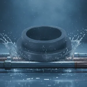 China SHEN SU PE Environmental Protection Water Supply Pipe Fittings Flange Couplings ISO Standard Municipal Water