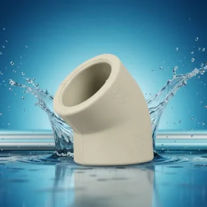 China SHEN SU PPR High Pressure Welding Water Supply Pipe 45 Elbow ISO Standard High Temperature Resistant Customized