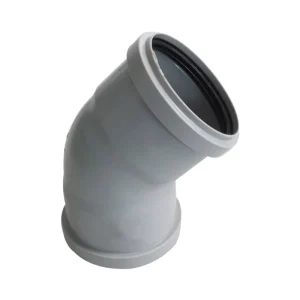 China Supply Durable High Pressure Drainage PVC Pipe Fittings 135 Degree Bend DN75 75