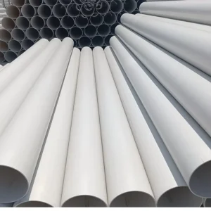 Chinese High-Pressure PVC Water Supply Pipes Building Use UV-Resistant ISO Standard 20mm-630mm 4M/6M