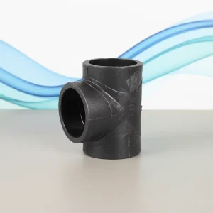 Chinese PE Environmental Protection Three way Water Supply Pipe Fitting for Municipal Water Supply ISO