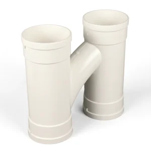 Chinese PVC Drainage Accessories H Pipes for Building Drainage High Flow Rate ISO Standard Customized by Manufacturers