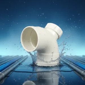 Chinese PVC Water Drainage Elbows Inspection Ports ISO Standard High Flow Rate Plastic Tubes