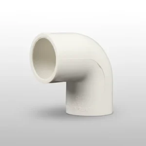 Chinese PVC Water Supply Pipe Fittings, 90 Elbows, High Flow Rate, Custom-made Manufacturers for Building Water