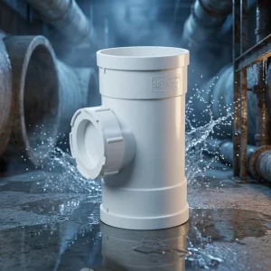 Chinese U PVC 2inch Drainage Riser Inspection Port Pipe ISO Standard High Flow Rate Hygienic