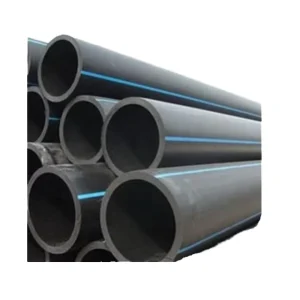 Circular PE Plastic Pipe 0.3mm Thick for Outdoor Domestic Water Supply in Residential Complexes