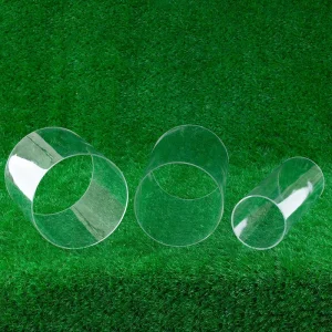 Clear PMMA Plastic Pipe Waterproof 2000mm Large Diameter Acrylic Tube