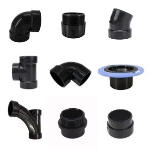 Clearance Sale ABS Plastic Pipe 3 Inch 2 Inch Pipe Cleaner Wye Reducing ABS Pipe Fittings Wye