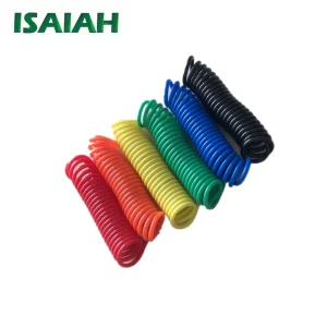 Colorful Spiral Polyurethane Plastic PU Hose 4 6 8 10 120 16 mm Pneumatic Spring Coil Tube