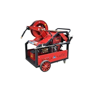 Commercial 3500 to 4000 psi Cold gasoline 250 bar Industrial Pressure Washer Jet Washer with Hose Reel