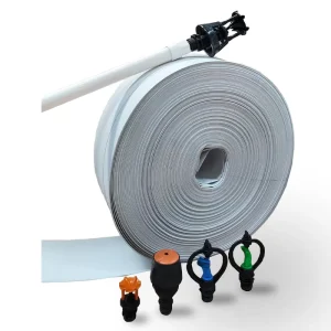 Commercial Water Conserving PE Drip Hose with 2.5 4.5” Diameter and 120cm Hole Spacing for Green Roof Gardens