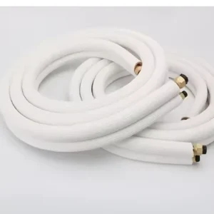 Copper Aluminum Pipe Tube PVC Coated Central Air Conditioner Copper Pipe Insulated