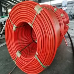 Core HDPE Conduit Pipe Chemical Resistant HDPE Cable Duct Industrial Area Power Cable Protection