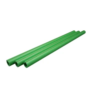 Corrosion Resistance Plumbing Material PN20 PN25 20mm 25mm 32mm Green Color Water Pipe Fitting Plastic Tube PPR Pipes