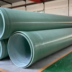 Corrosion Resistant Fiberglass Reinforced Plastic FRP Pipe GRP Pipe for Chemical Processing and Industrial Wastewater Treatment