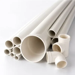 Corrosion Resistant Flexible High Pressure PVC Water Drainage Pipe 1/2-6 Inch Industrial Civil Buildings