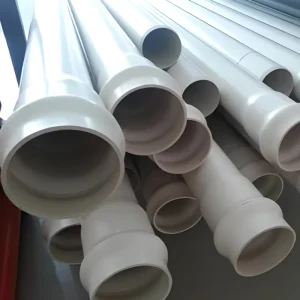 Corrosion Resistant High Pressure Flexible PVC U Water Supply Pipe ISO Standard Lead Free Eco Friendly Conveyance