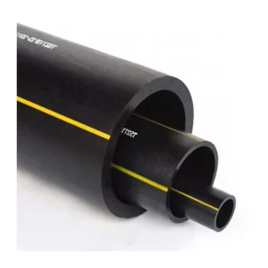 Corrosion Resistant Multiple Specifications HDPE Pipe for Gas with Yellow Line On demand Selection
