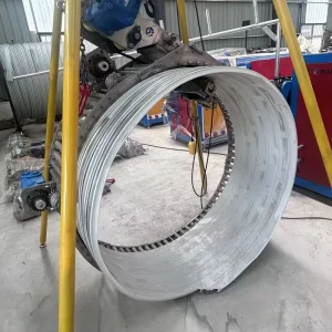 Corrosion Resistant Steel Plastic Pipe in Pipe Spiral Conveyor Trenchless Lining Machine Round Rectangular Special Shaped Pipe