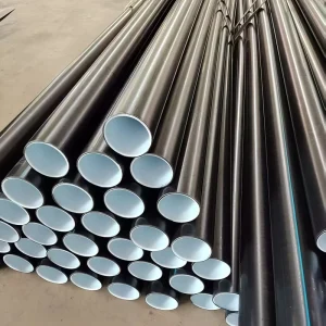 Corrosion Resistant Steel Wire Mesh Reinforced HDPE Composite Pipe 125mm for Chemical Liquid Transportation Oil Gas Pipeline