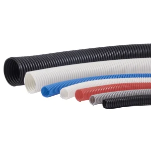 Corrugated Electrical Plastic Flexible Conduit Hose Pipe 1/2 Flexible PP Pipe Electrical Conduit Pipe
