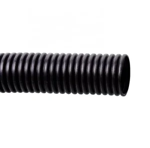 Corrugated Hose Plastic Tubes Corrugate Pipe Factory Black Flexible Plastic Reinforced PVC Discharge Spiral Pipe With Corrugated