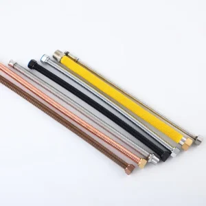 Corrugated Stainless Steel Hose with Colorful PVC Outer Layer