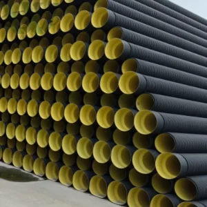 Cost Effective Qianxin Brand 3A Certified HDPE Double Wall Corrugated Drainage Pipe 500mm 600mm Lightweight Flexible High