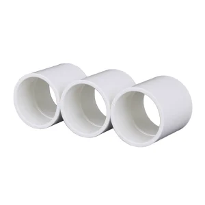 Cross Border US Standard UPVC Water Supply Direct Coupling Female Smooth Straight Joint SCH40 Fitting Plastic Pipe