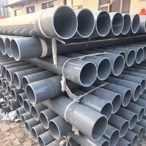 Cross border Supply Various Sizes Specifications Grey PVC Plastic Pipe Pvc Drainage Drain Sewage Pipe