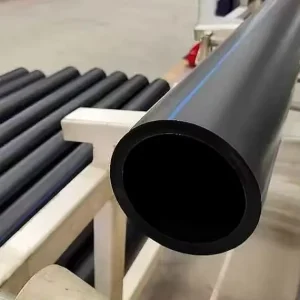 Custom Black HDPE Pipes Thickened 20 1200mm High Pressure Smooth Inner Wall Flexible Buried Water Plastic Tubes