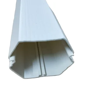 Custom Durable Plastic Extrusion Products PVC Square Air Condition Pipe Cover