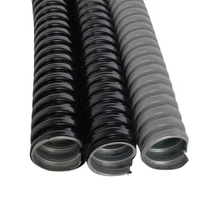 Custom Length Conduit PVC Coated Electrical Metal Corrugated Flexible Pipe for Electrical Wiring Protection