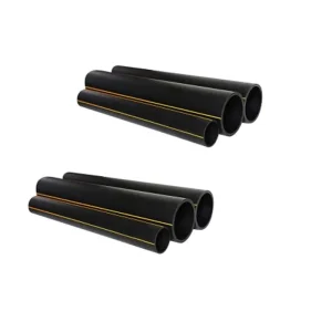 Custom PE100 Gas Pipe with Flame Retardant Properties HDPE Underground Natural Gas Supply Pipeline Petroleum Pipe