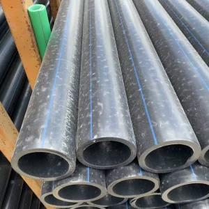 Custom PE100 HDPE Water Supply Pipe SDR Series PN Pressure HDPE Plastic Pipe For Municipal Water Pipeline Project