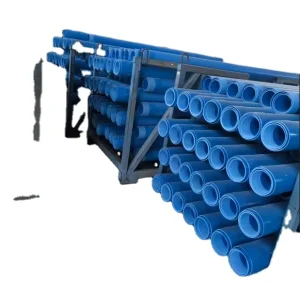 Custom Size Big Bore Well O Ring PVC PVC O Pipe 600Mm Plastic Drilling UPVC Casing Pipes Water Well Casing for Water Well