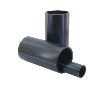 Custom Size High Pressure HDPE Pipe High Strength Hardness Low Temperature Resistant Water Supply 100% Virgin